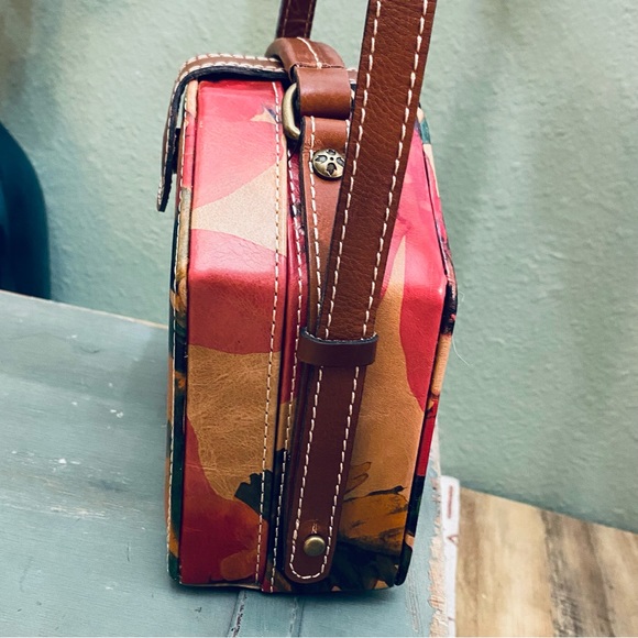 PATRICIA NASH MULTISPRING LEATHER CROSSBODY BAG NWT - Picture 7 of 14